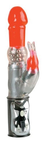 California Exotics Impulse Jack Rabbit Vibrator with Rotating Beads - Rabbit Vibrators