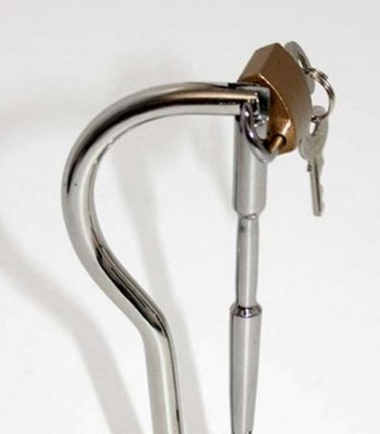 Hells Couture Intruder Cock Ring With Penis Wand No Guess Sex Aids Steel - Spreaders and Hangers