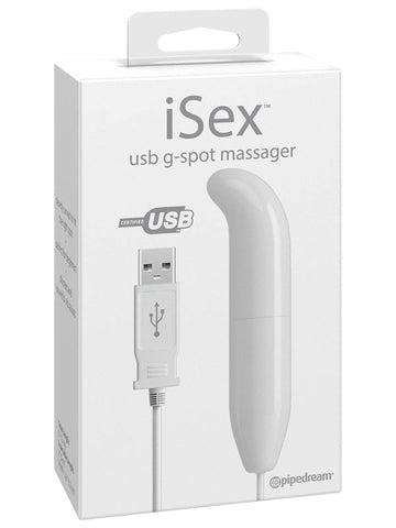 Pipedream iSex USB Rechargeable G Spot Vibrator with Consistent Power - G-Spot Vibrators