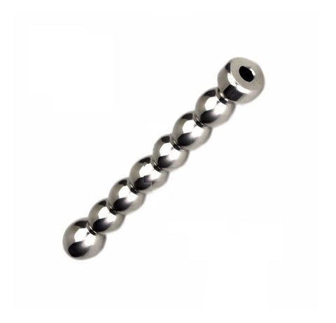 BDStyle IVillage Humper Beaded Cum Thru Penis Plug Hollow Design - Penis Plugs