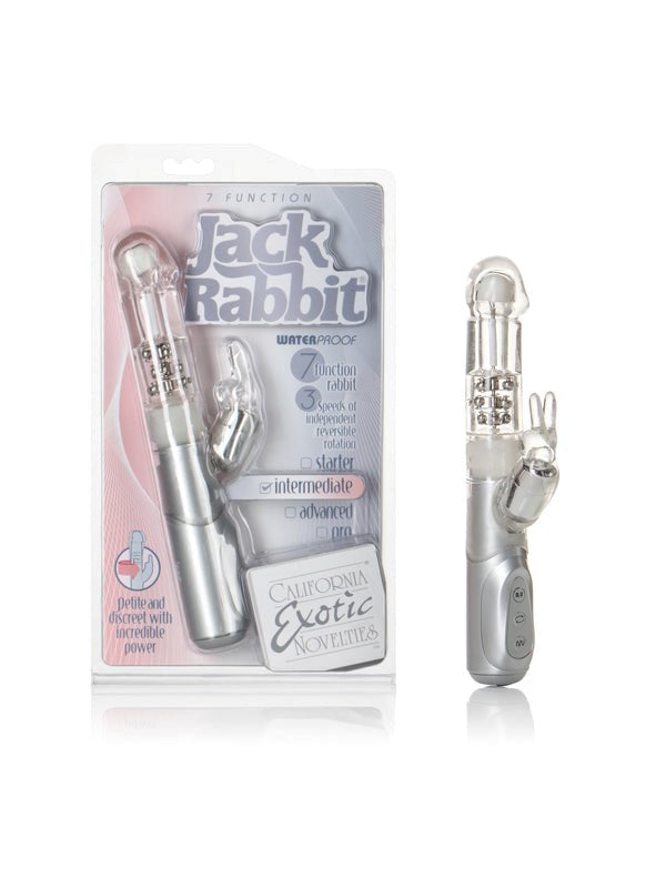 California Exotics Jack Rabbit Intermediate 7 Function Rabbit Vibrator - - Rabbit Vibrators
