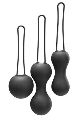 Je Joue Ami Set Black Progressive Pelvic Floor Training System - Love Eggs and Kegel Exercisers