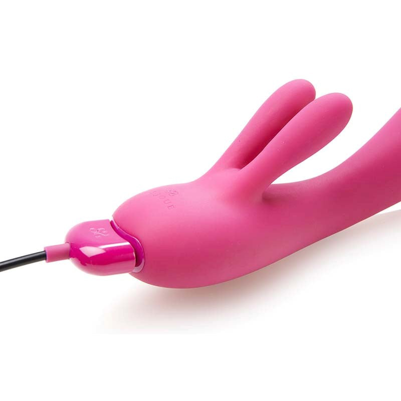 Je Joue FiFi Black Rabbit Vibrator Three Motor Dual Stimulation - - Rabbit Vibrators