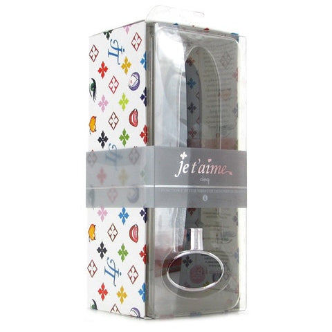 Icon Brands Je Taime 5inch Cinq Noir Vibrator for Clitoral Stimulation - Personal Massagers