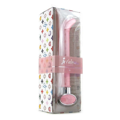 Icon Brands Je Taime 7 inch Le Point Violet Curved Dildo for G Spot - G-Spot Vibrators