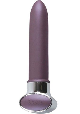 Icon Brands Je Taime 7in September Rose Realistic Silicone Dildo - Waterproof Vibrators