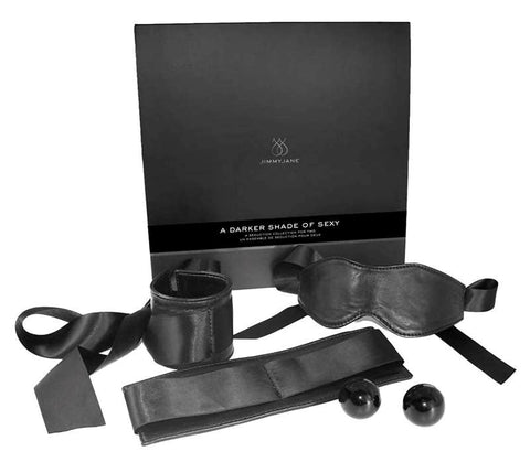 Jimmyjane A Darker Shade Of Sexy Fetish Play Sex Kit - Cuffs and Restraints
