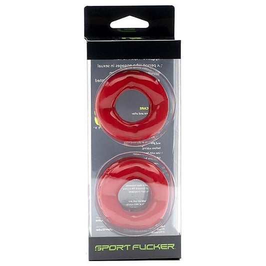 Revolution Dual Pleasure Cock Ring and Ball Stretcher - Stretchy Cock Rings