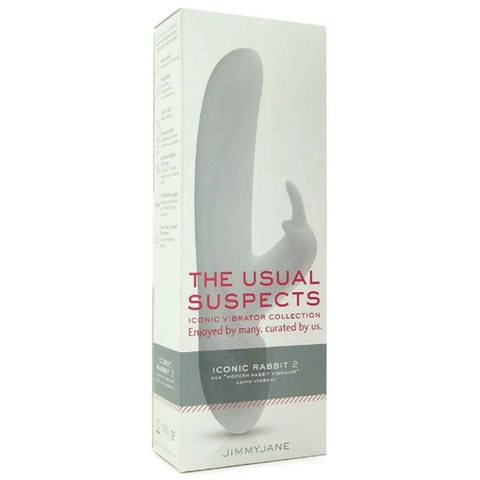 Pipedream Products JimmyJane Iconic Rabbit 2 Rechargeable Vibrator Dual Motor - Rabbit Vibrators