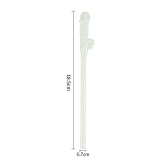 Jokes + Parties Glowing Willy Straws - 9 Pack - - Sex Games, Coupons and Tricks