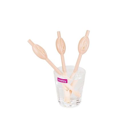 Jokes + Parties Original Pussy Straws - 9 Pack - Bachelorette and Bucks