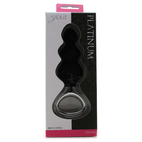 NS Novelties Jolie Platinum Plug Medium Premium Silicone Anal Stimulation - Prostate Toys