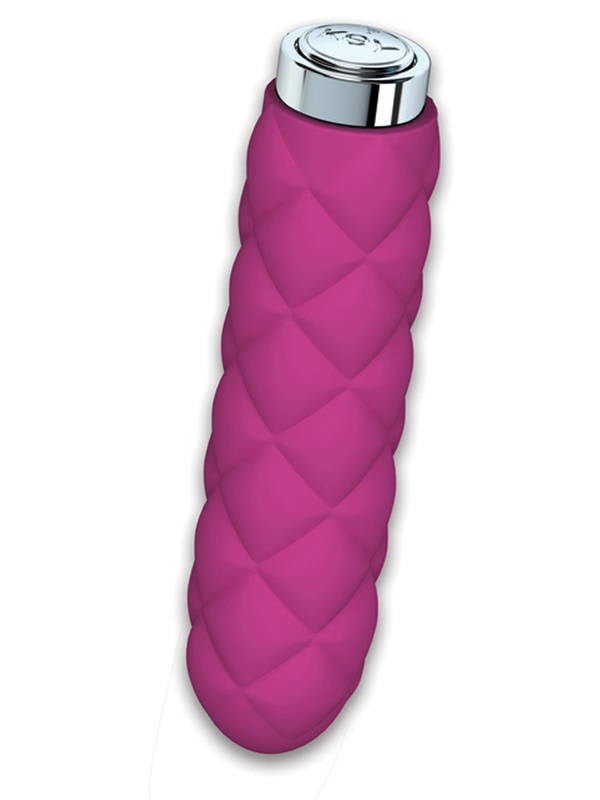 California Exotics Jopen Key Charms Plush Rasberry Clitoral Vibrator - - Personal Massagers