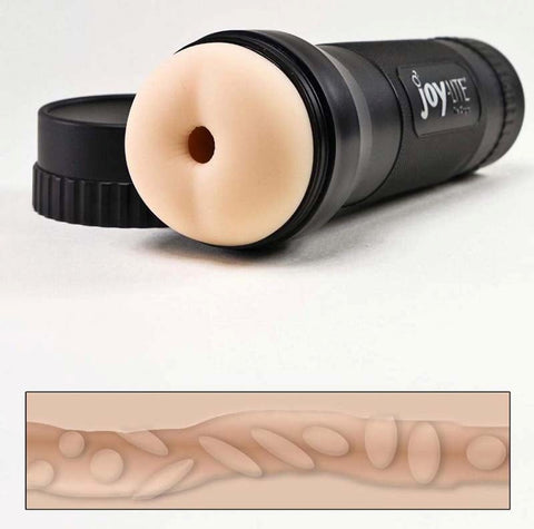 Joy Lite Anal Love Realistic Male Masturbator with Textured Interior - Realistic Butts And Vaginas