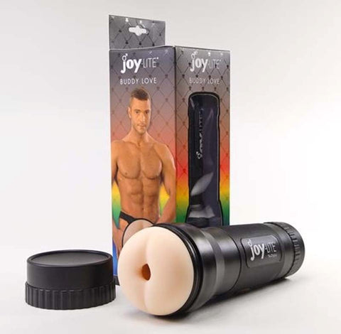 Joy Lite Buddy Love Max Stamina Support Male Masturbator - Realistic Butts And Vaginas