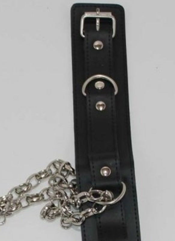 JTs Stockroom Neck & Wrist Restraints on Connecting Chain - - Cuffs And Restraints