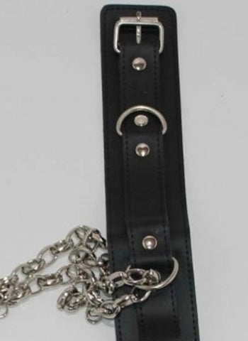 JTs Stockroom Neck & Wrist Restraints on Connecting Chain - Cuffs and Restraints