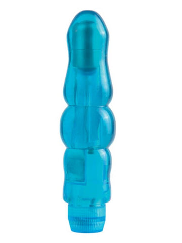Pipedream Juicy Jewels Blue Topaz Bendable Vibrator with Multi Speed Control - Waterproof Vibrators