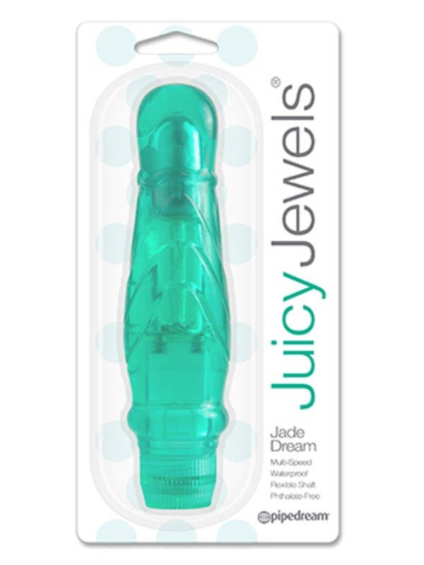 Pipedream Products Juicy Jewels Jade Dream Adult Vibrator Features - - Waterproof Vibrators
