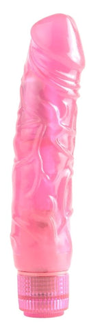 Pipedream Juicy Jewels Precious Pink Dildo Vibrator Flexible Design - Waterproof Vibrators