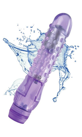 Pipedream Juicy Jewels Purple Passion G Spot Massager Curved Waterproof Vibrator - G-Spot Vibrators
