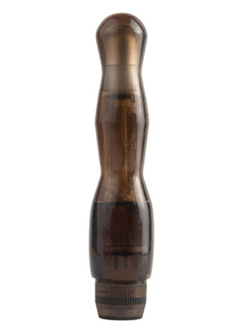Pipedream Juicy Jewels Smokey Quartz Realistic Vibrator with Veined Texture - Personal Massagers