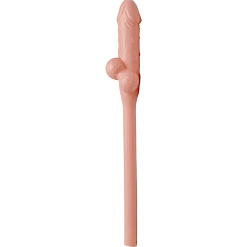 Pipedream Jumbo Pecker Penis Shape Sipping Straw Single Adult Party Novelty - Party Gifts and Novelties
