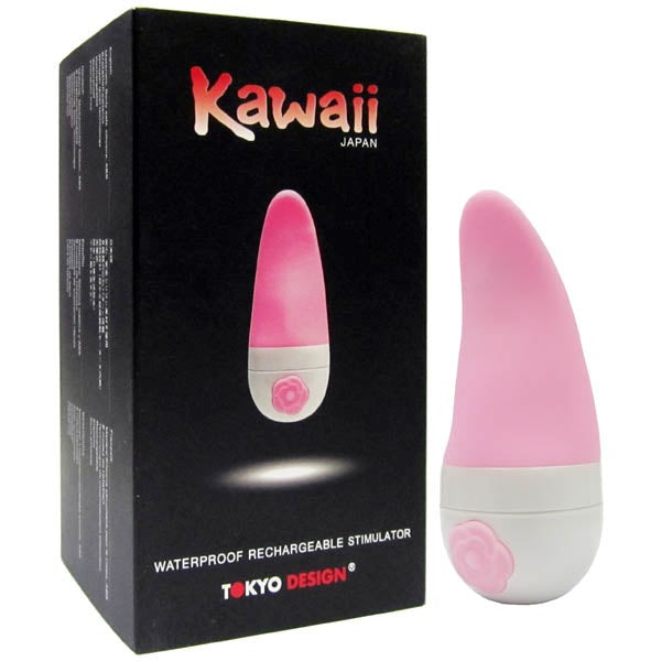 Tokyo Design Kawaii 0 Mini Rechargeable Finger Stimulator 8 Patterns - - Finger and Tongue Vibrators