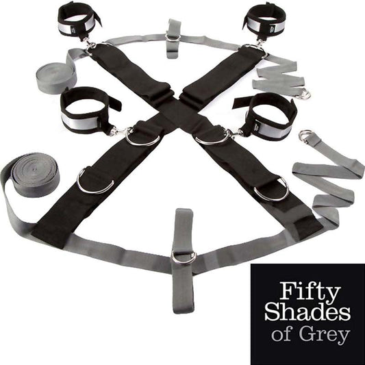 Keep Still Over the Bed Cross Restraint Body Safe CRings - - Cuffs And Restraints