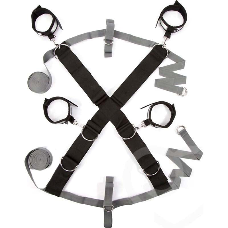 Keep Still Over the Bed Cross Restraint Body Safe CRings - - Cuffs And Restraints