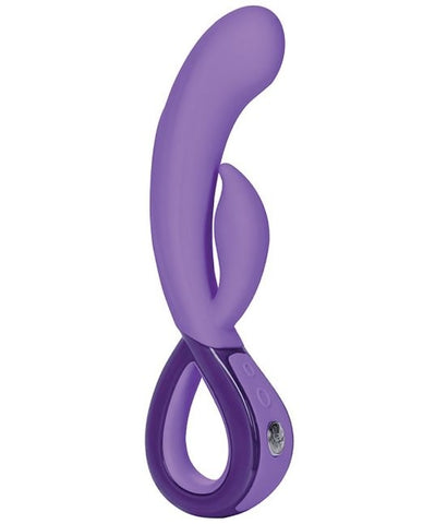 California Exotics Key by Jopen Leia Vibrator Pink Dual Motor Design - Rabbit Vibrators