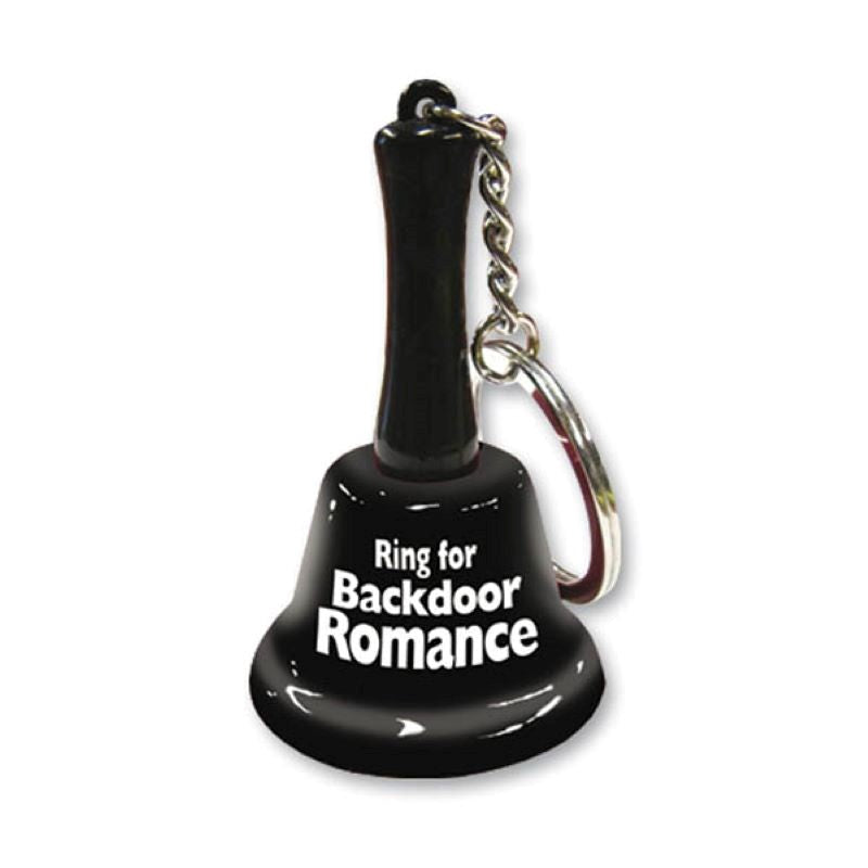 Ozze Creations Keychain Bell Backdoor Romance Hand Painted Novelty Gift - - Party Gifts and Novelties