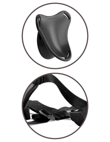 Pipedream Products King Cock Elite Beginner Body Dock Strap On Harness - Strap On Sextoys