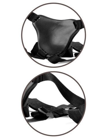 Pipedream Products King Cock Elite Comfy Silicone Body Dock Strap On Kit - Realistic Dildos