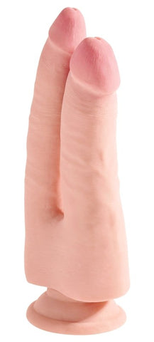 Pipedream Products King Cock 9.5 Inch Triple Density Double Penetrator Dong - Double Ender