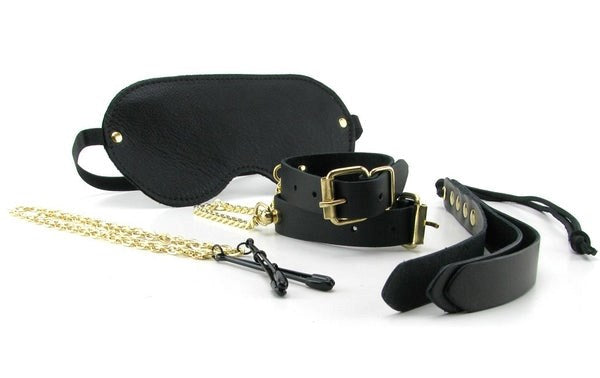 Kink Kit 4PC Premium Kit No Guess Sex Aids - - Bondage Kits