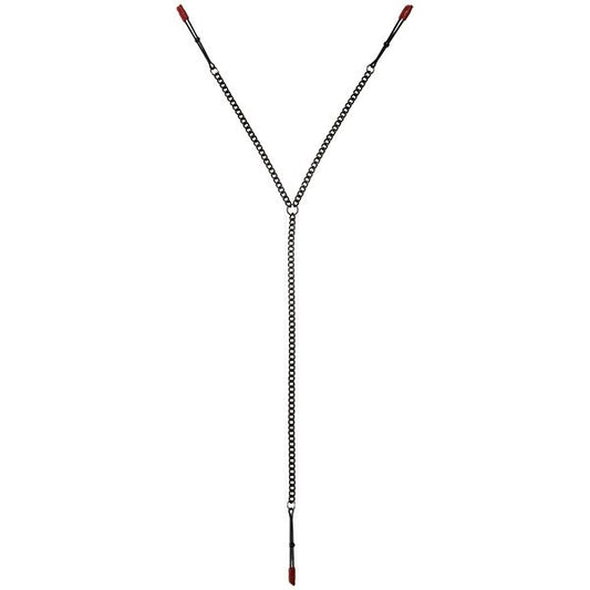 Kink Pinch Nipple & Clit Tweezer Clips with Silicone Tips - - Nipple and Clit Clamps