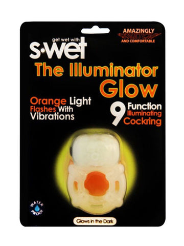 NU Sensuelle S-Wet Illuminator Vibrating Cock Ring