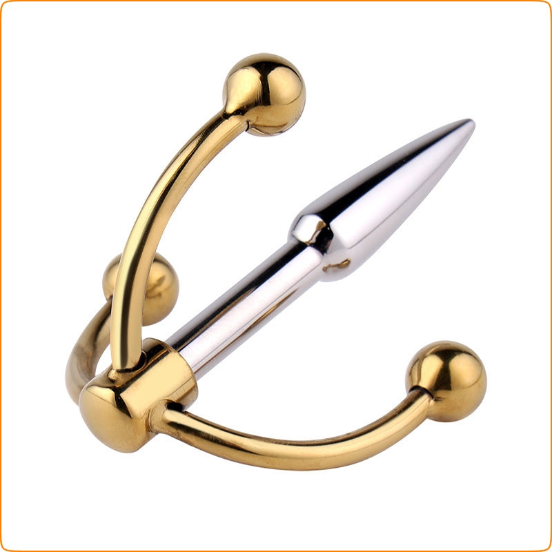 BDStyle Golden Claw Head Urethral Plug - - Penis Plugs