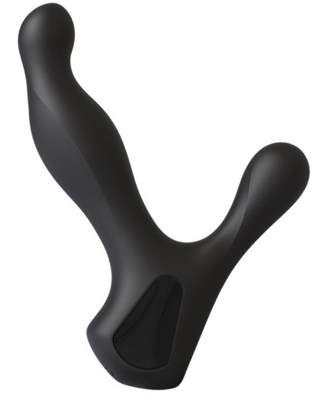 Ultimate Rim Job Silicone Prostate Massager with Rotating Ridges - - Prostate Toys