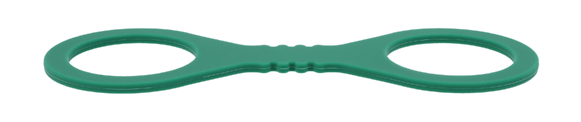 Sex & Mischief Indica Silicone Bondage Hand Cuffs Green - - Cuffs And Restraints