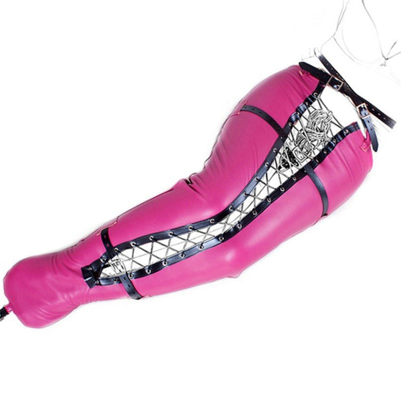 Kinky Female Mermaid Bondage Half Body Leg Binder - - Cuffs And Restraints