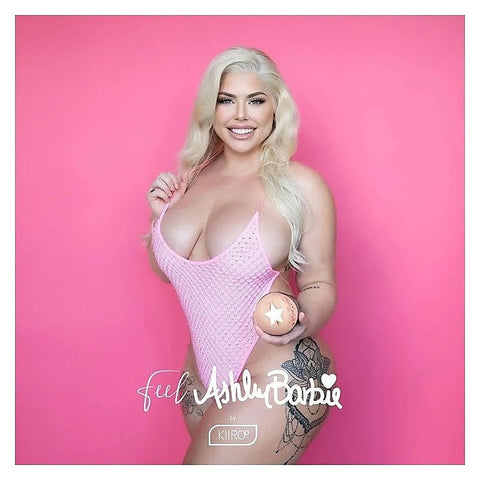 Kiiroo Feel Ashley Barbie Textured Stroker with Lifelike Interior Design - Masturbators and Strokers