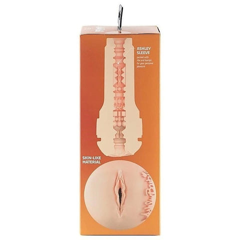 Kiiroo Feel Ashley Barbie Textured Stroker with Lifelike Interior Design - Masturbators and Strokers