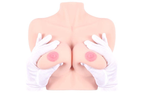 Kokos Real Titties Grip. Slide. Repeat. Realistic Silicone Breast Toy - Masturbators and Strokers