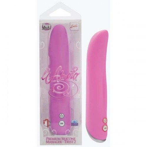 California Exotics LAmour Tryst 2 Dual Stimulation Vibrator - - Mini & Slim Vibrators