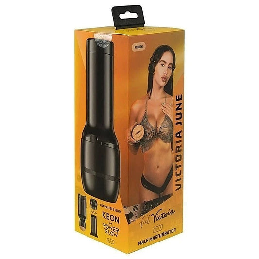 Feel Victoria June Mouth by KIIROO PowerBlow Compatible - Masturbators and Strokers