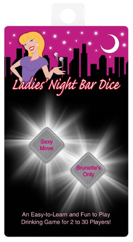 Kheper Games Thrilling Ladies Night Bar Dice Game - Bachelorette and Bucks