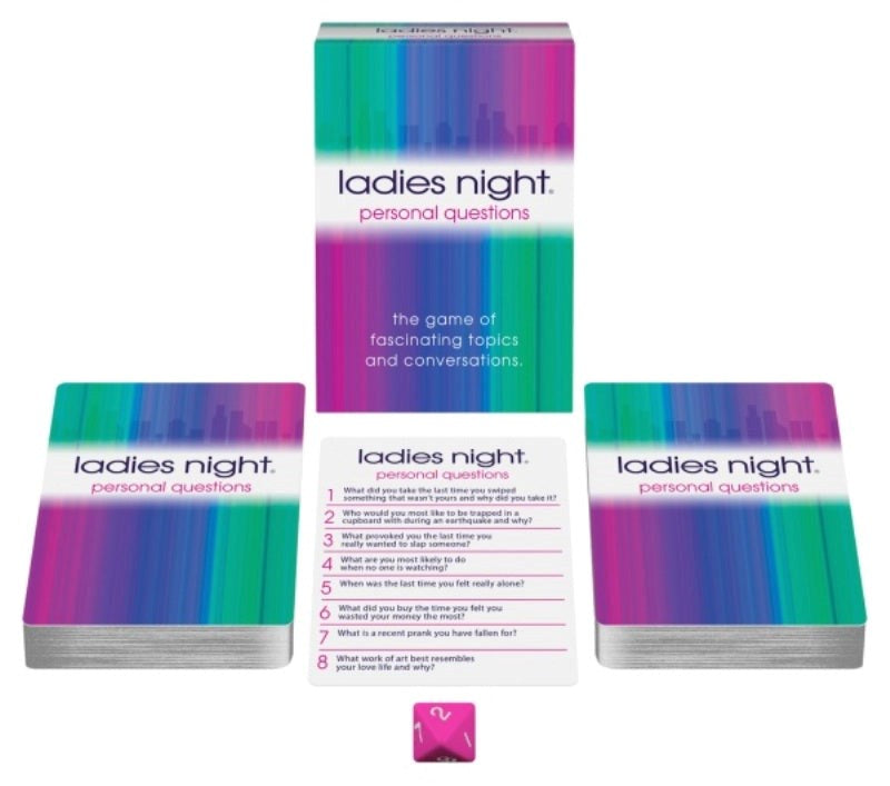 Kheper Games Ladies Night Personal Questions Card Game for Women - - Sex Games, Coupons and Tricks