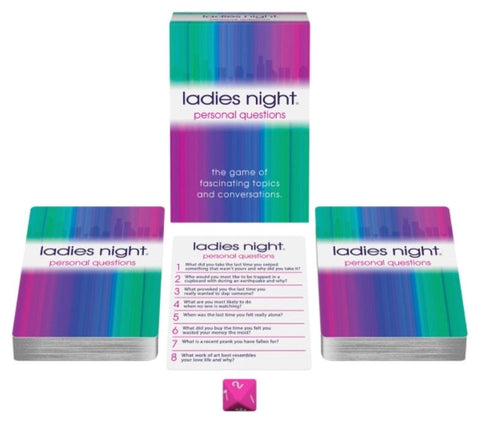 Kheper Games Ladies Night Personal Questions Card Game for Women - Sex Games, Coupons and Tricks